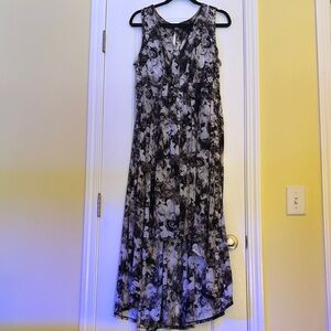 Simply Vera Vera Wang Black and White High Low Dress